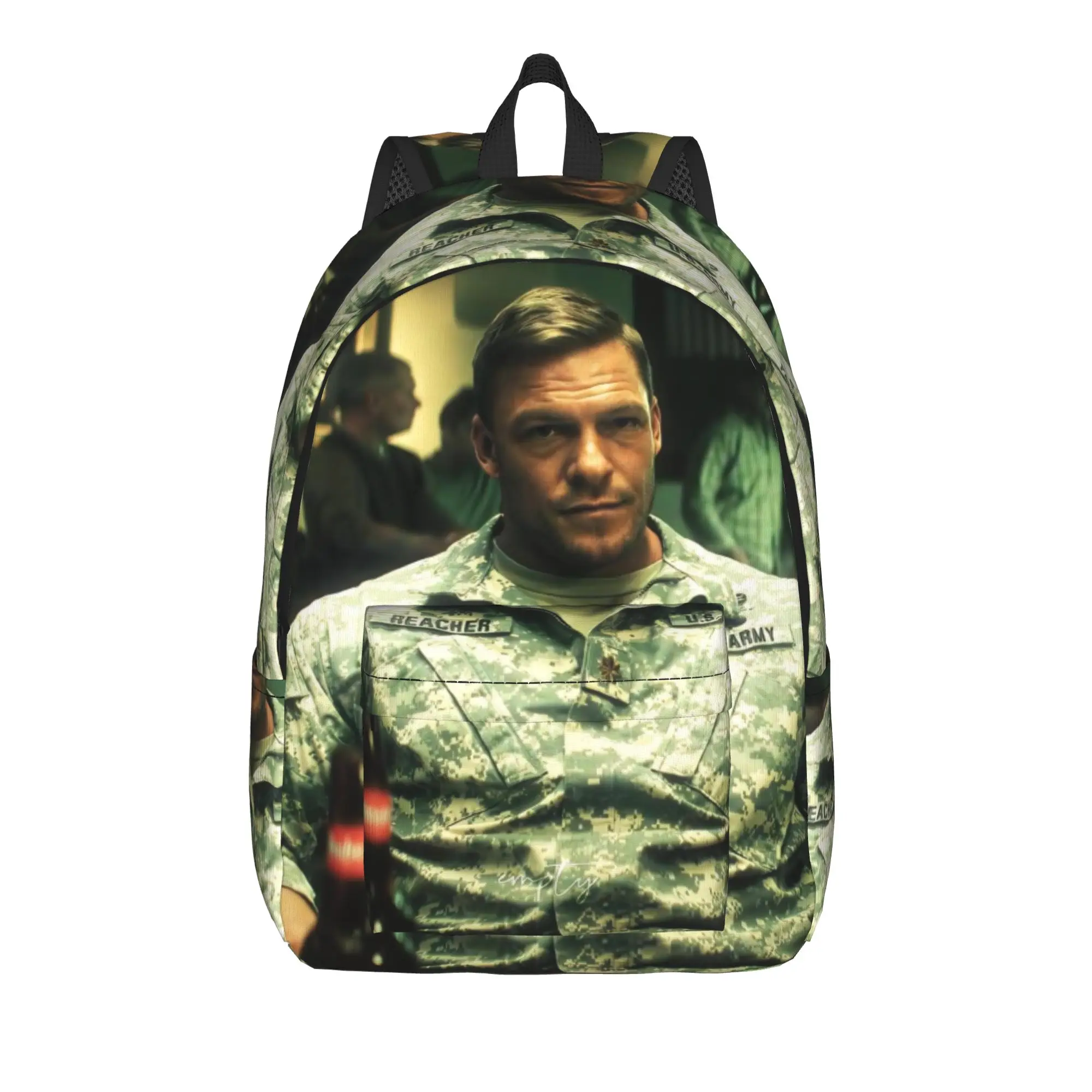 Reachers Movie Casual Backpack Sports Student Work  Daypack for Men Women Laptop Shoulder Bag
