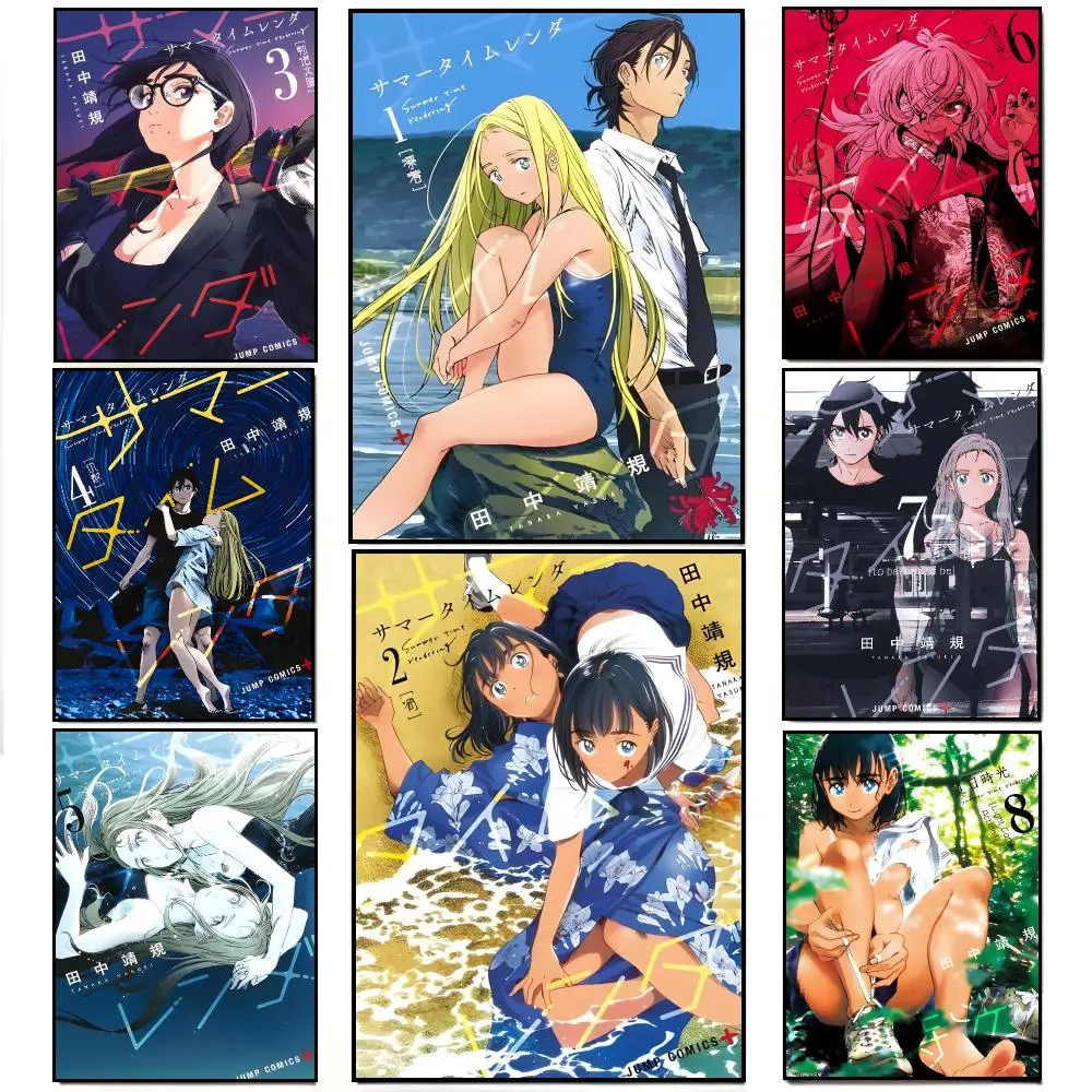 Summer Time Rendering anime Poster Elegant Indoor Artwork Design & Contemporary Home Decor