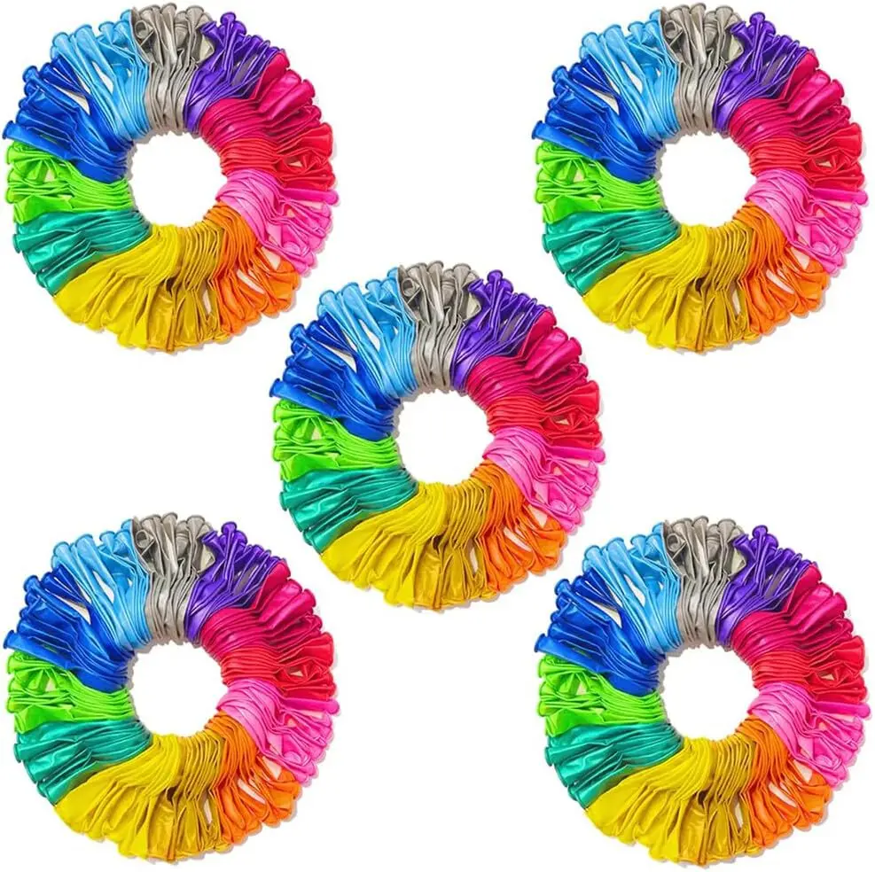 5/10/12 inch 10/20/30pcs matte and macaron multi-color latex balloon set, suitable for weddings, birthdays, theme parties