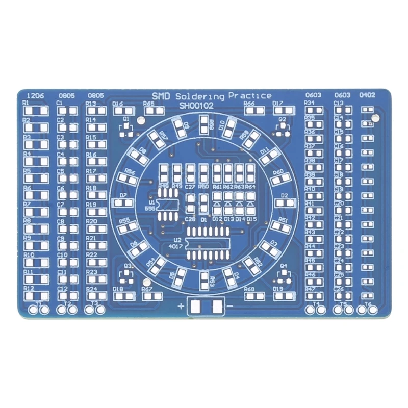 Practice Board Learn Soldering Running Light Rotating Lamp Board 24BB