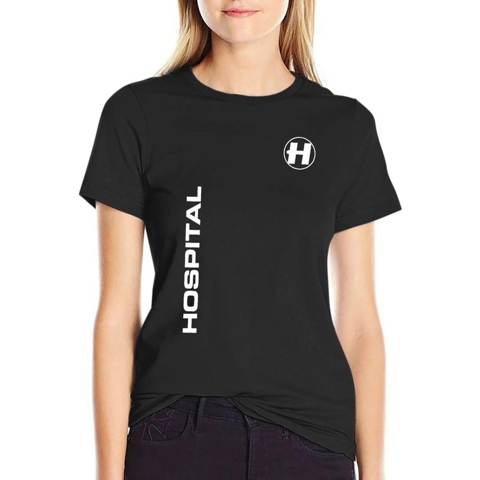 

Hospital Records Merch Hospital Records T-Shirt plain shirts graphic tees blacks T-shirts for Women