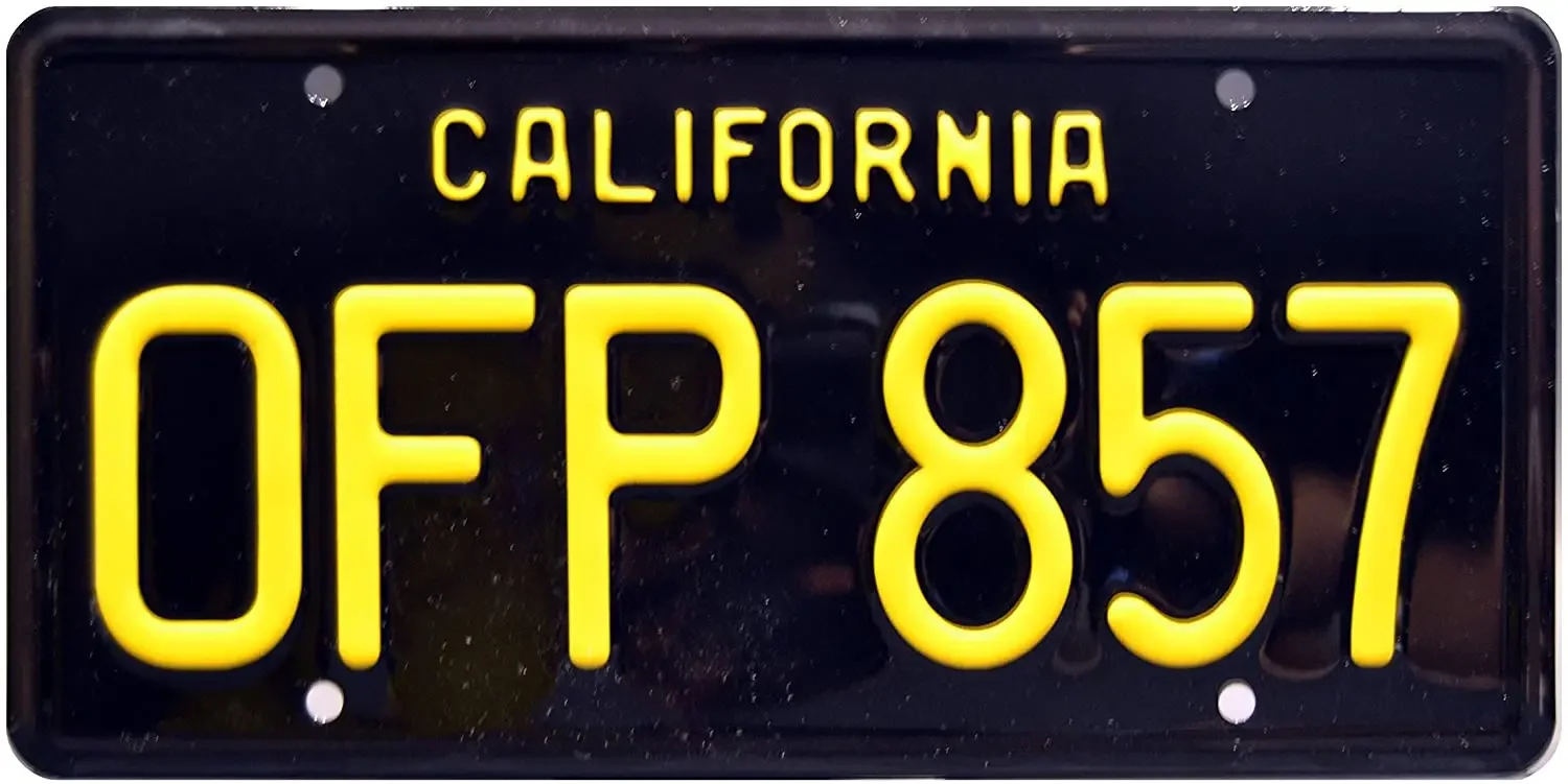 

Celebrity Machines Herbie The Love Bug | OFP 857 | Metal Stamped Plate