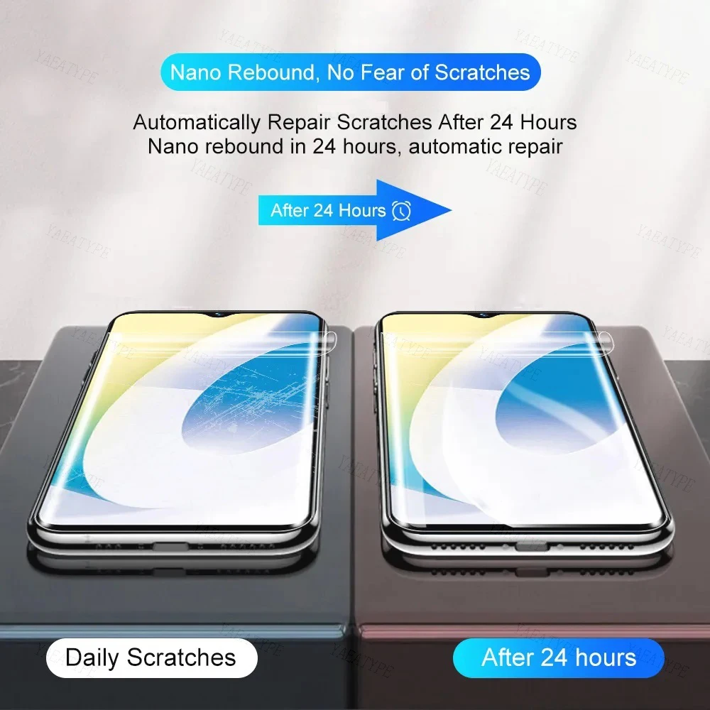3Pcs Hydrogel Film For vivo V20 V21 V21E Y21 Y31 Y51 Y52 Y70 Y72 Y73 SE Pro 5G Screen Protector