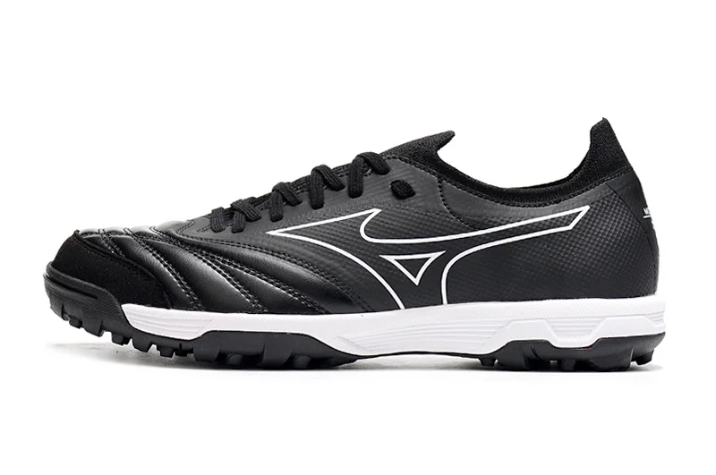 Authentic MizunoCreation MORELIA NEO Knitting TF Men's Sports Shoes MizunoOutdoor Sneakers Men Shoes Black/White Size Eur 40-45