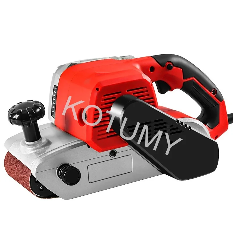 Portable Belt Sander High Power Belt Grinding Sanding Machine Woodworking Household Sandpaper Machine 220V