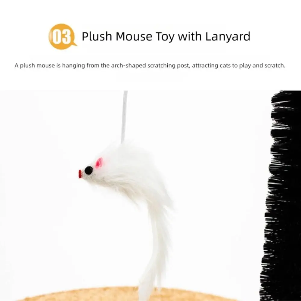 

Многофункциональная доска-чесалка для кошек с массажной щеткой для груминга и интерактивных игр