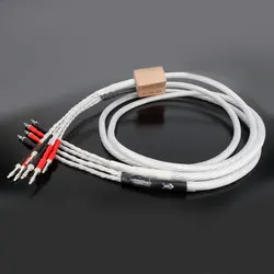 Nordost Odin Biwire Speaker Cable 2 To 4 Banana Plug Terminal Silver Plated Hifi Speaker 100% Brand New