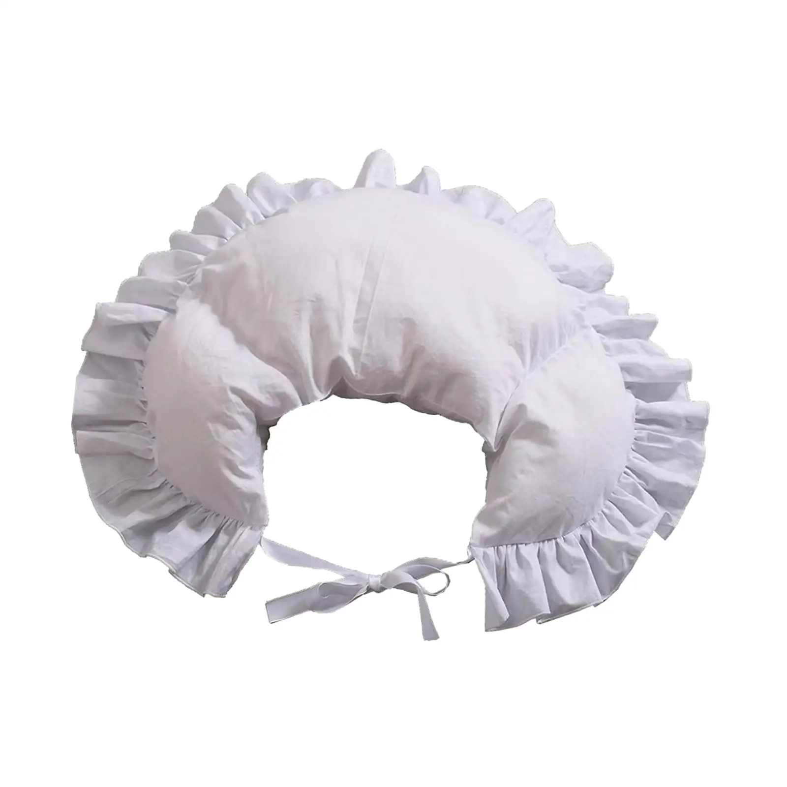Women White Bum Roll Victorian Dress Gown Cosplay Accessory Women Bum Pad