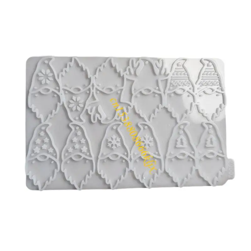 

Серьги плесень смола ремесленные формы рождественские эльфы форма подвеска