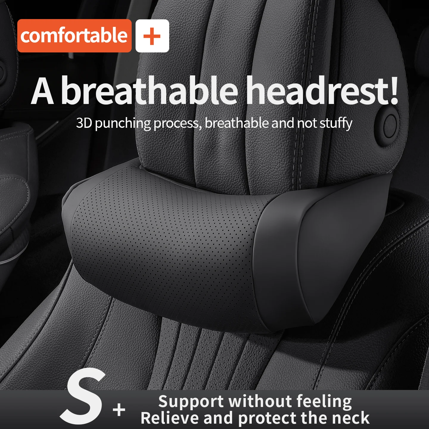 Car Headrest Neck Support Seat Soft Neck Pillow For Suzuki Jimny SX4 S-Cross Swift Grand-Vitara Aito Baleno Celerio Ciaz Equator