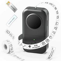 Phomemo D30 Wireless Label Maker Mini Thermal Label Printer Portable Inkless Printing Sticker Printer for Home Schllo Office