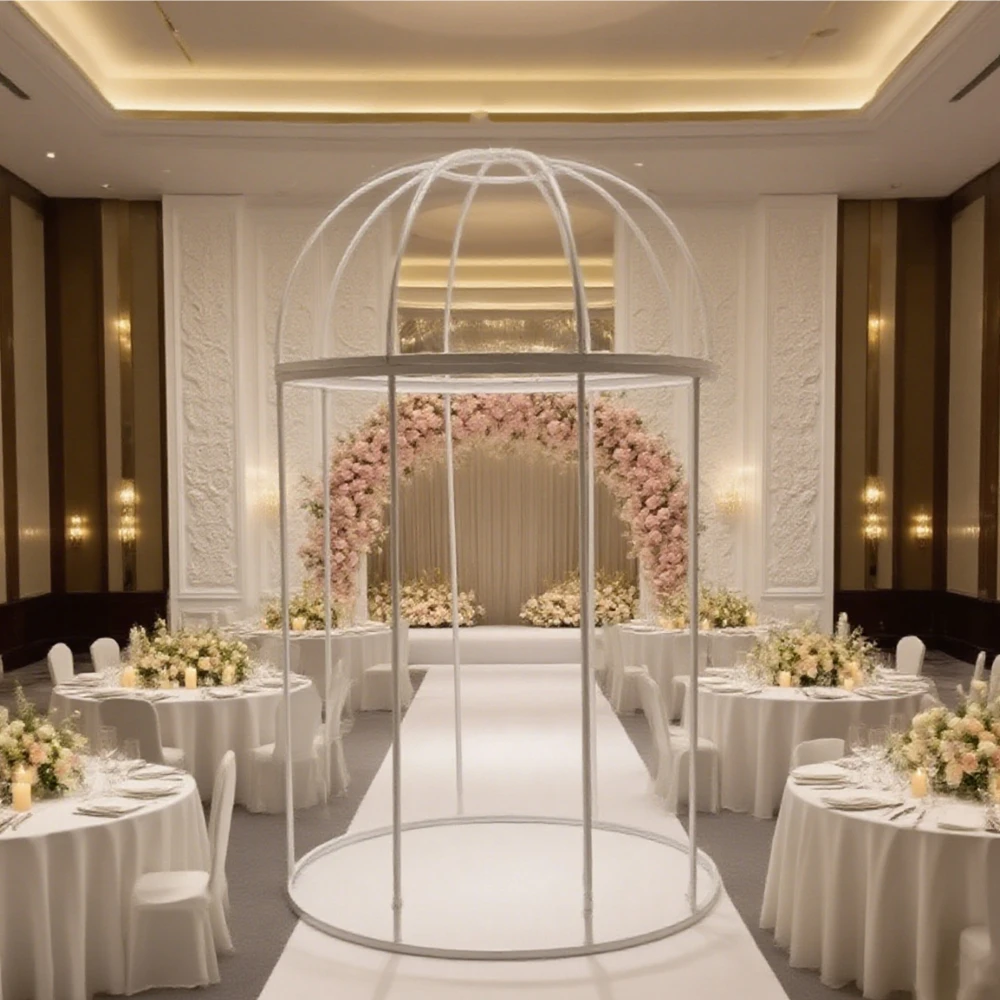 

Свадебный реквизит Павильон Счастье Павильон Цветочная комната Церемония Павильон Железное искусство Европейский павильон Павильон принцессы