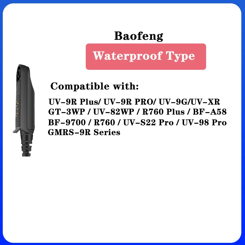 UV-68 Pro Max V2 Kabel USB do programowania UV-9R Pro Plus BF-9700 UV-S22 Pro UV-98 GMRS-9R Wodoodporny kabel USB do radia i dysku danych