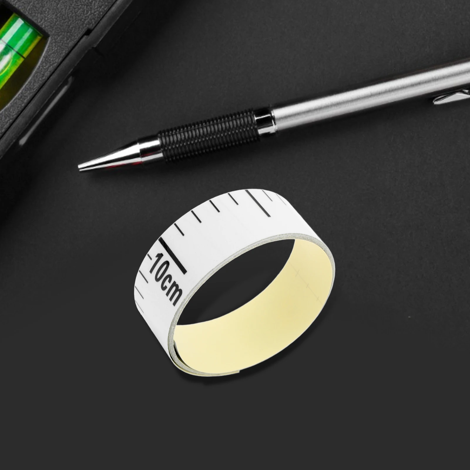 

Water Level Ruler Sticker Aluminum Self-Adhesive Measuring Tool For Tank Pond Aquarium High Visibility Scale Reflective
