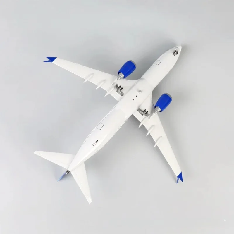 47cm United Airways B737 Airplane Models 1/85 Scale Resin Model Aircraft With Display Stand For Collection Aviation Hobby Gift