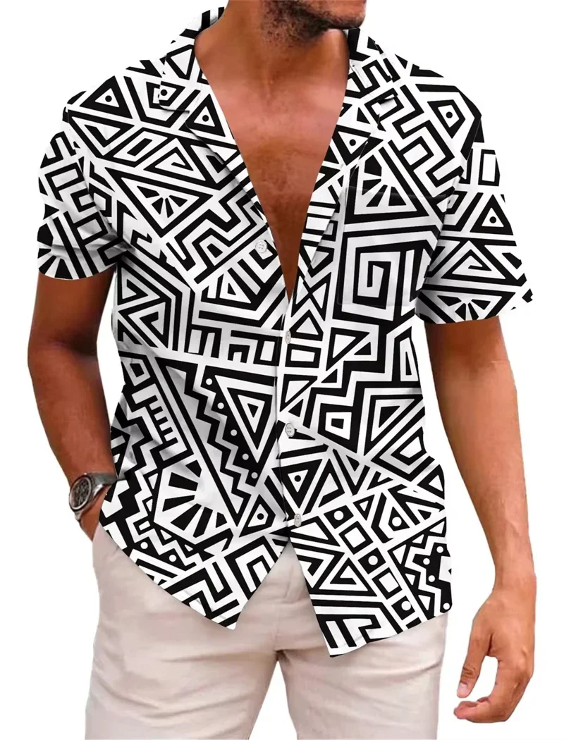 

Новая мужская рубашка 2026 года с 3D-печатью в винтажном стиле для вечеринок, официальная рубашка для пляжа в гавайском стиле — удобная, универсальная и изысканная