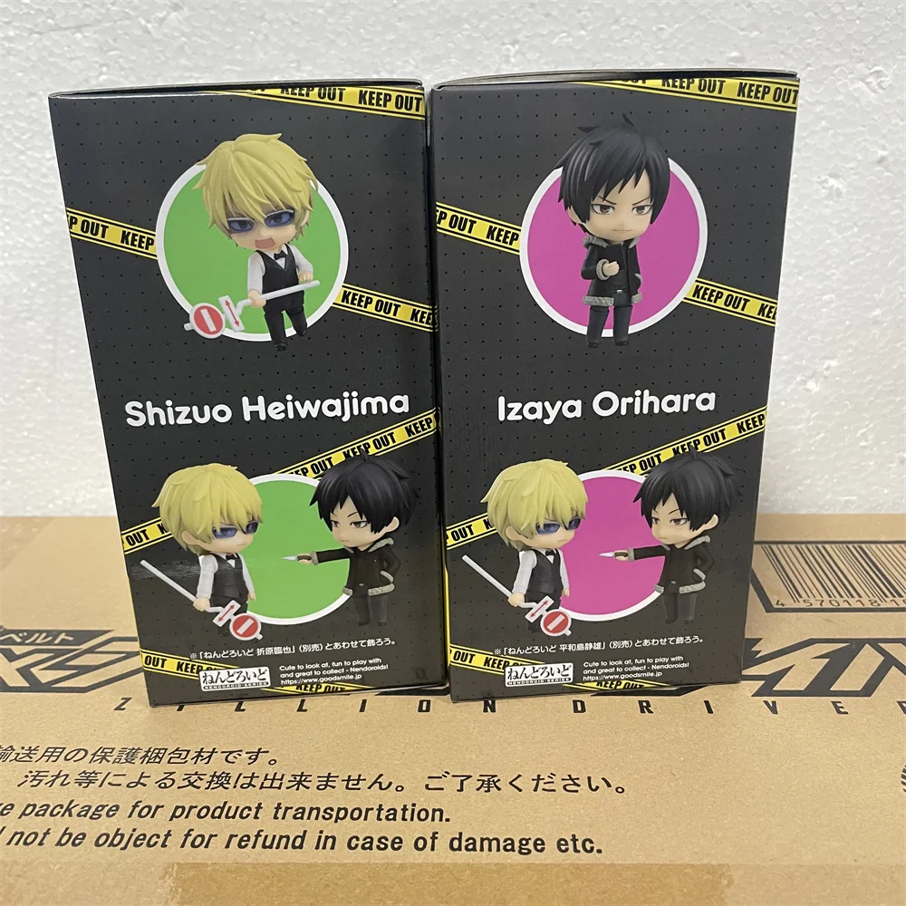 W magazynie Figurki anime DuRaRaRa!! Orihara Izaya 2295 Heiwajima Shizuo 2296 PVC Figurka akcji Zabawki Figurka Model Prezenty urodzinowe