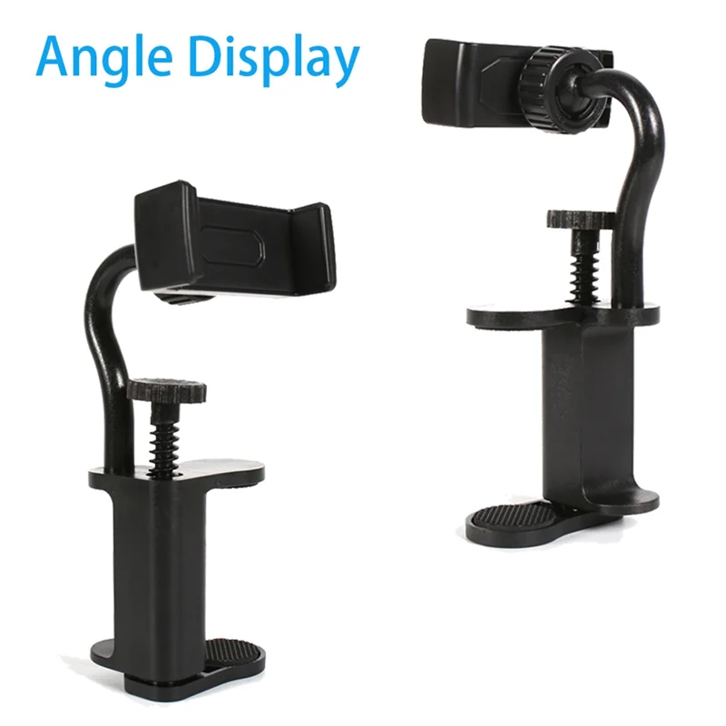 미끄럼 방지 기타 전화 홀더 클립 전화 스탠드가 있는 악기용 조절 가능한 마운트