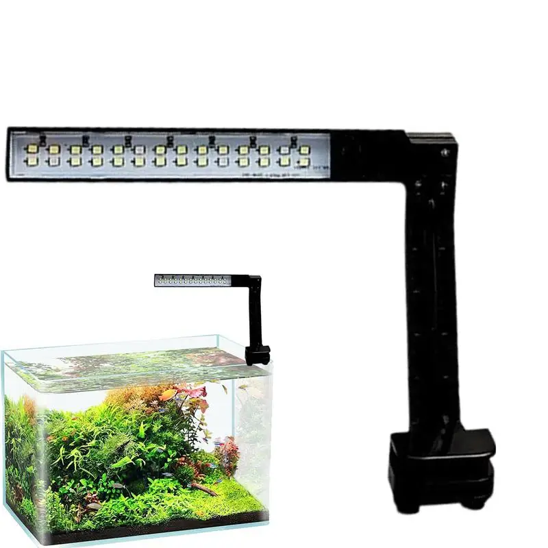 Aquarium Lights For Fish Tank Planted Fish Tank Aquarium Grow LED Light Adjustable IP44 Waterproof White Blue Red Aquarium