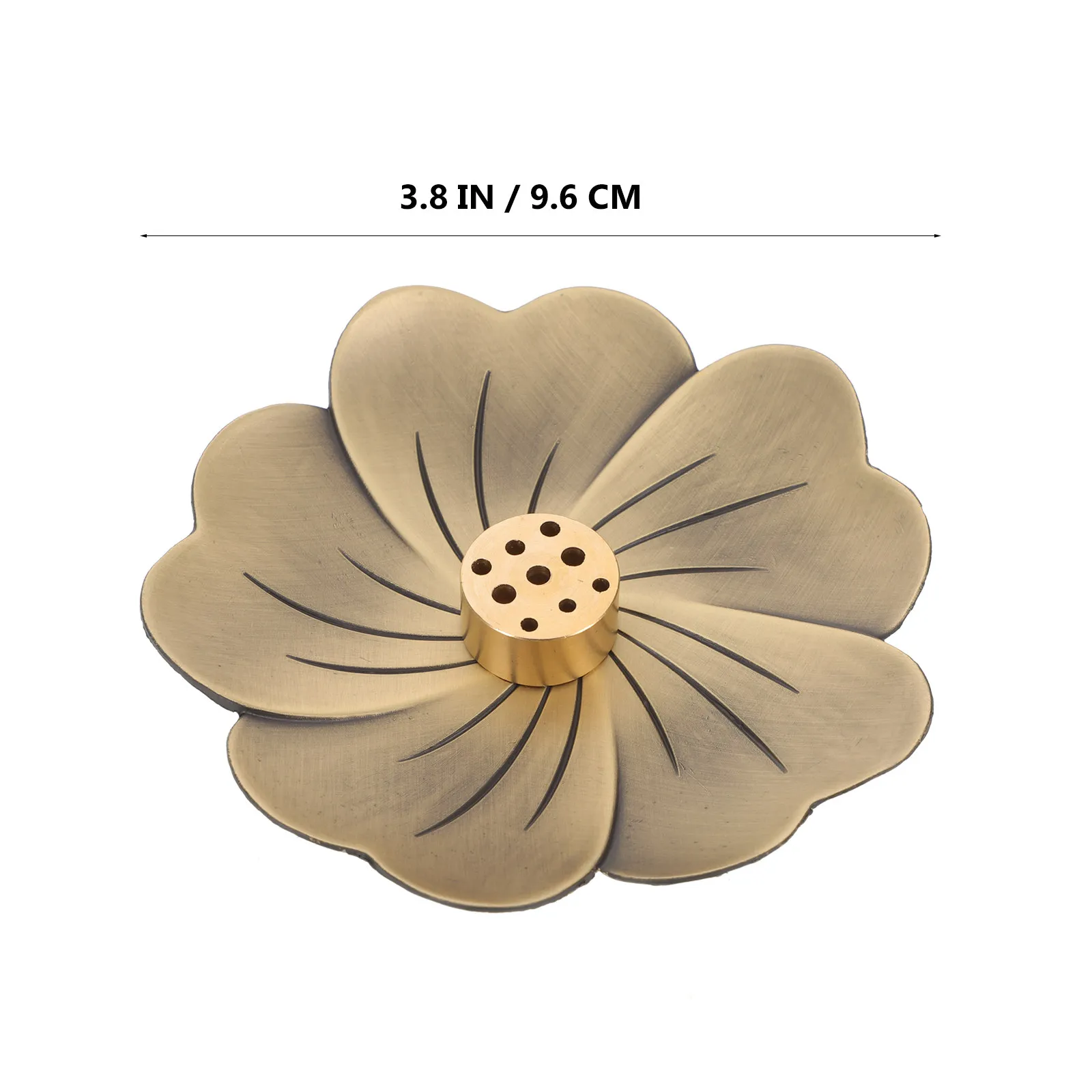 2Pcs Incense Burner Censer Cherry Blossom Multi-Hole Coil Stick Incense Holder for Meditation Yoga Relaxation Home Decor