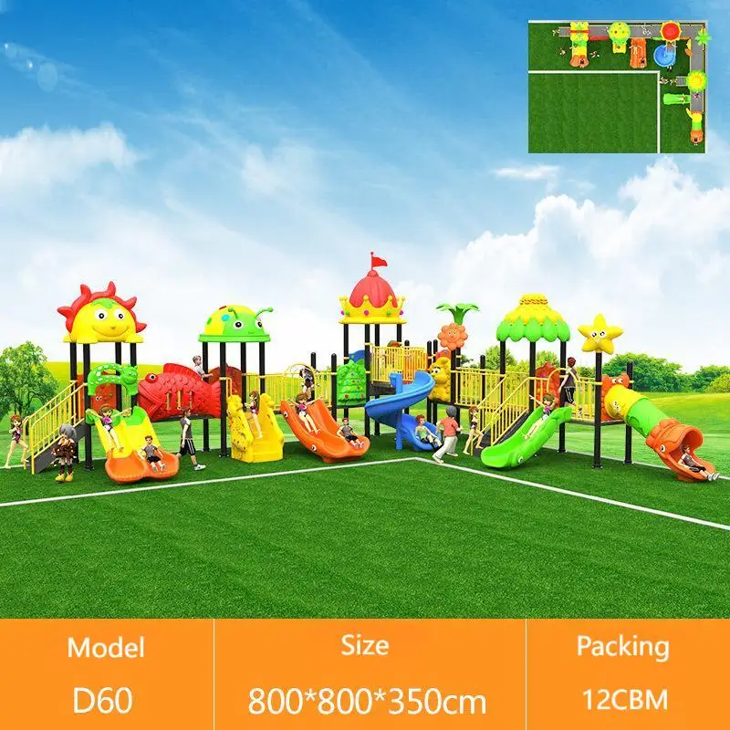 Outdoor Playground Slide Set with Animal Themes and Interactive Features for Kids Fun and Physical Activity