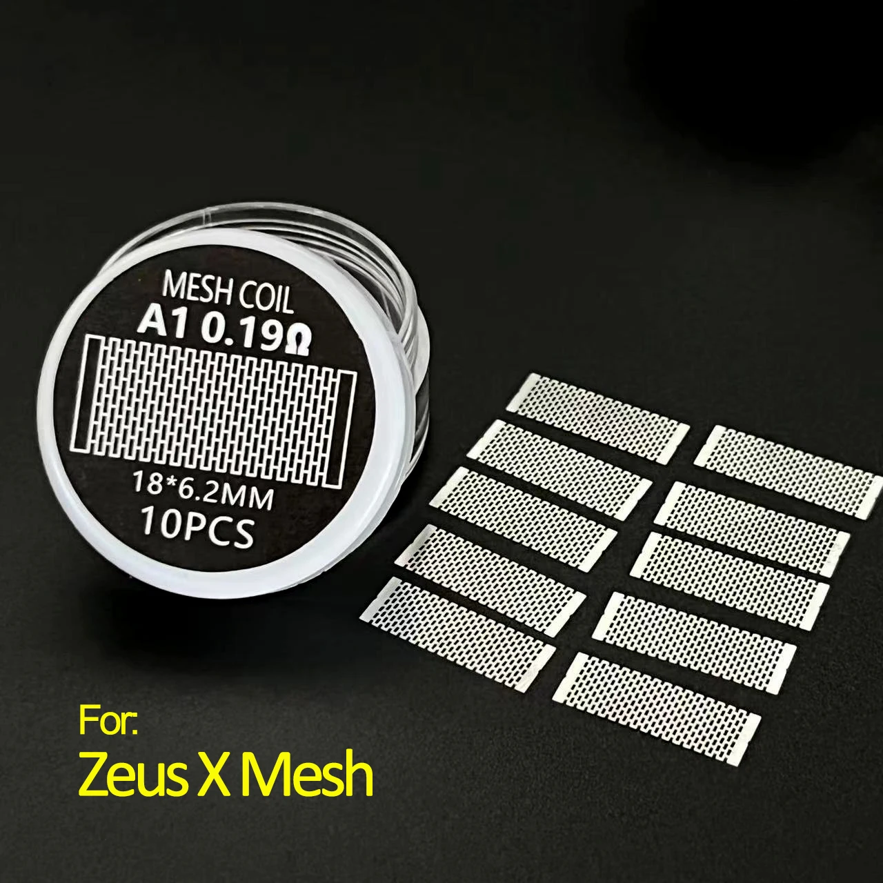 10Pcs Mesh Resistance Wire A1/Ni80 0.13/0.17/0.19/0.2Ohm Heating Wire Coil for Profile ZEUS ZX II/X Mesh Furniture Fitting