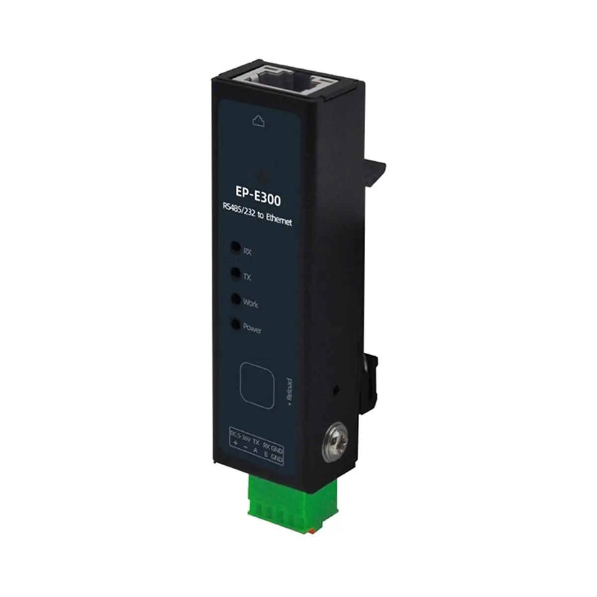 A003 485 Serial Port Server to Network Port Module Transparent Transmission RS485 Modbus Gateway Rail E300 US PLUG