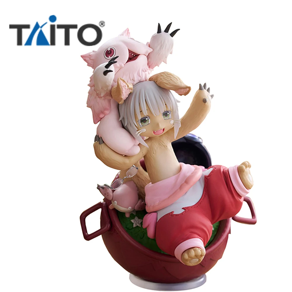 Originale Taito AMP + Meinya Mitty Nanachi Made In Abyss: Retsujitsu No Ougonkyou kawaii Anime Figure Model giocattoli da collezione 18Cm