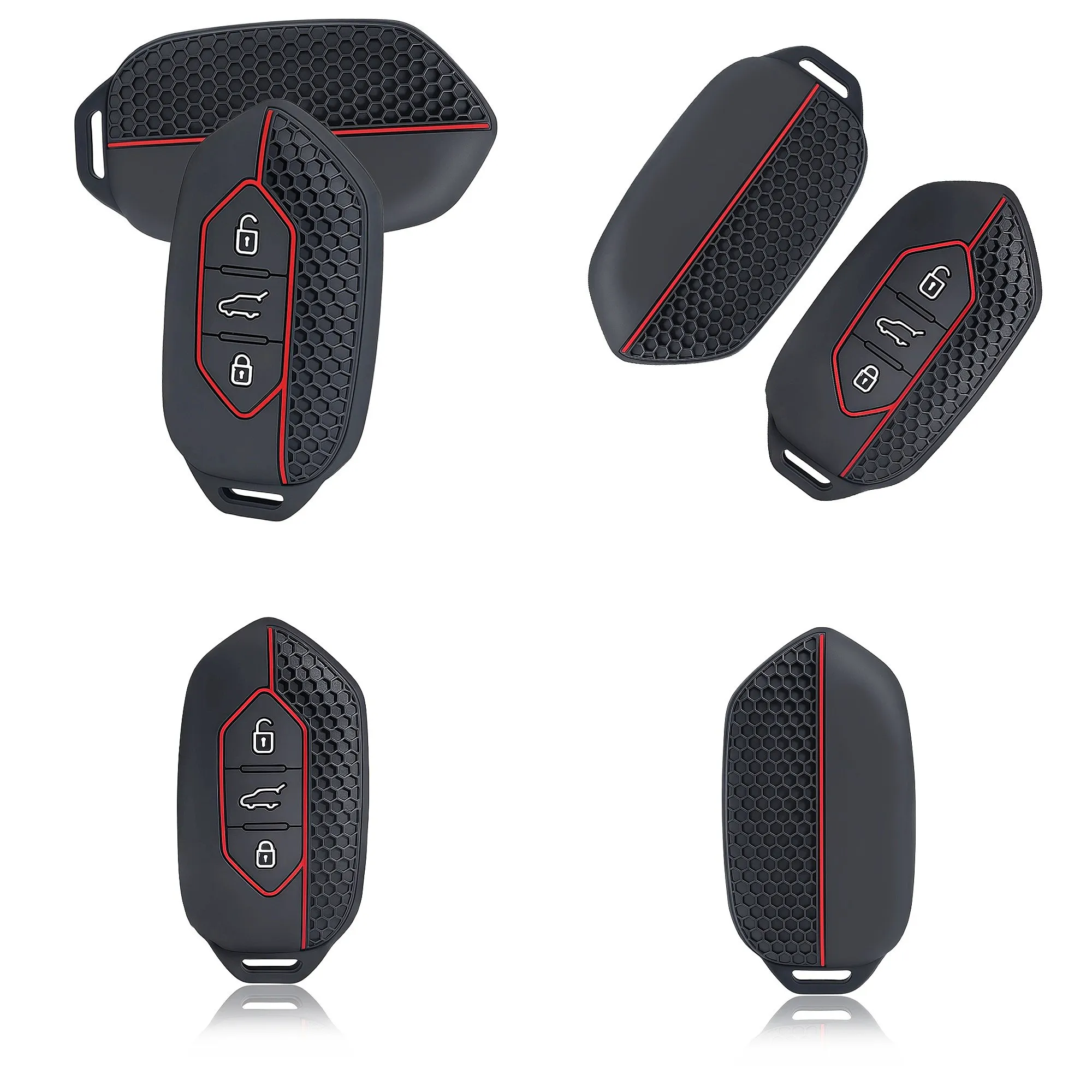 3 Button Silicone Remote Key Fob Cover for Togg Kia Picanto Sorento MQ4 Carnival KA4 Morning K5