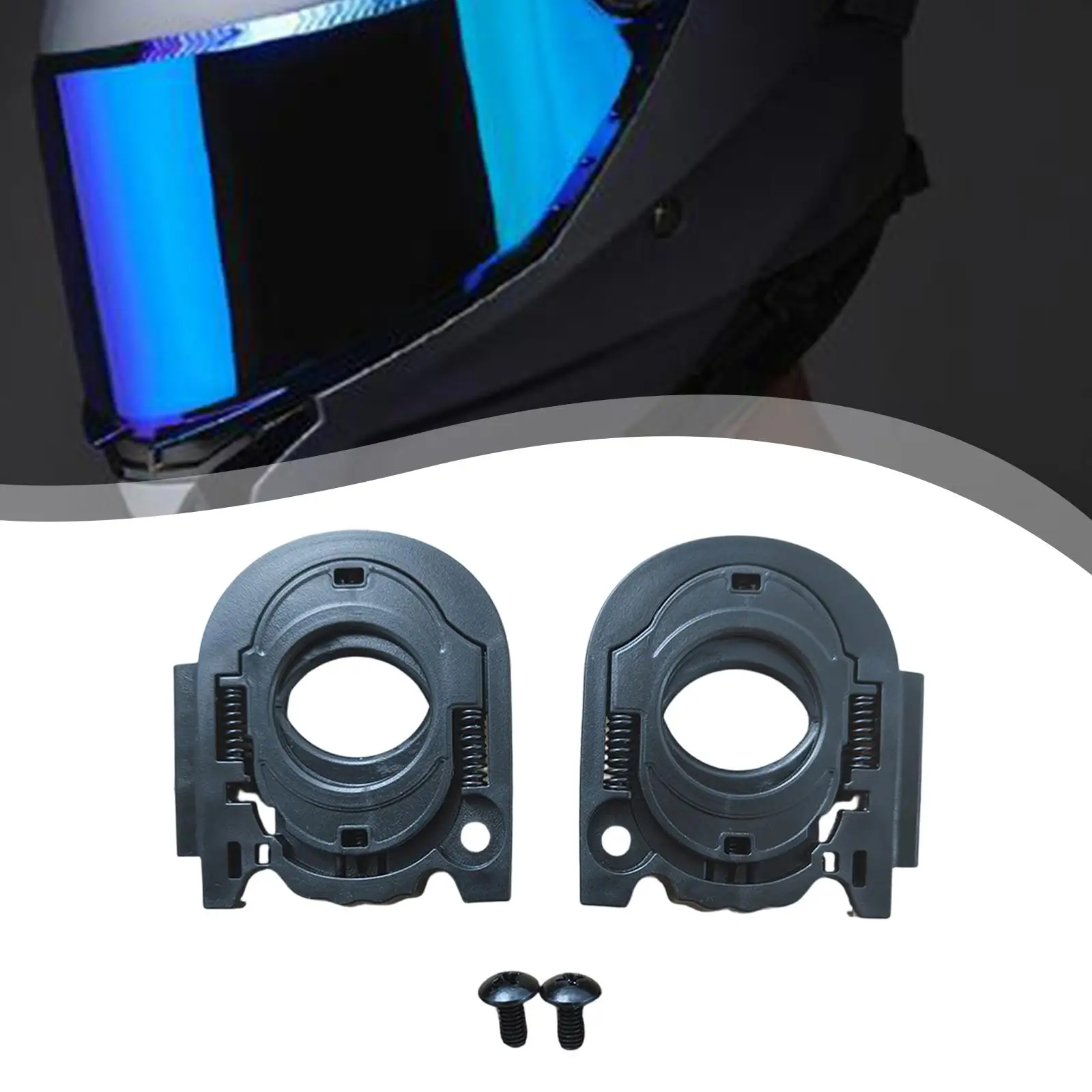 Helmet Lens Bases Upgrade High Performance Easy Installation Replacement 5