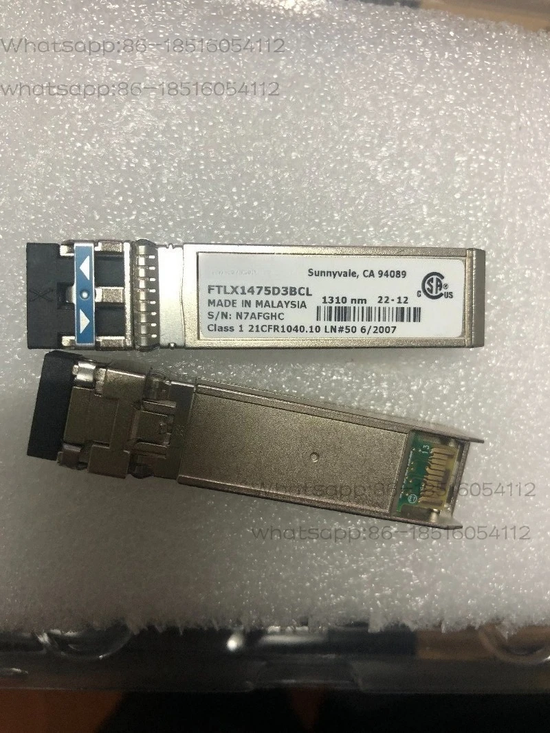 

FTLX1475D3BCL, FTLX1475D3BTL 10G 1310NM 10 км 10-гигабитный одномодовый оптический модуль
