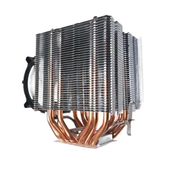 6Heatpipes copper CPU Cooler heatsink Tower could install 2 or 3fans  CPU Cooling Fan for 775 1150 1155 1156  1366 2011