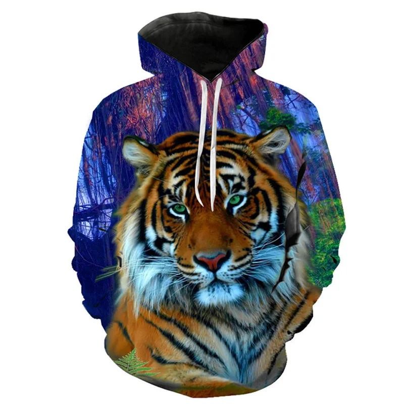 

Brave Tiger Fashion Style 3D Printed Hoodies Unisex Pullovers Hoodie Casual Sweatshirts Street Top Tracksuit