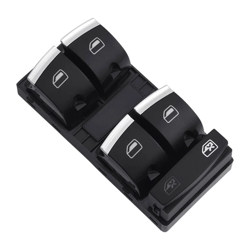 

NEW-4F0959851H Car Front Driver Electric Power Window Lifter Control Switch For A3 A4 S4 RS4 A6 S6 RS6 Q7 2 Accessories Par