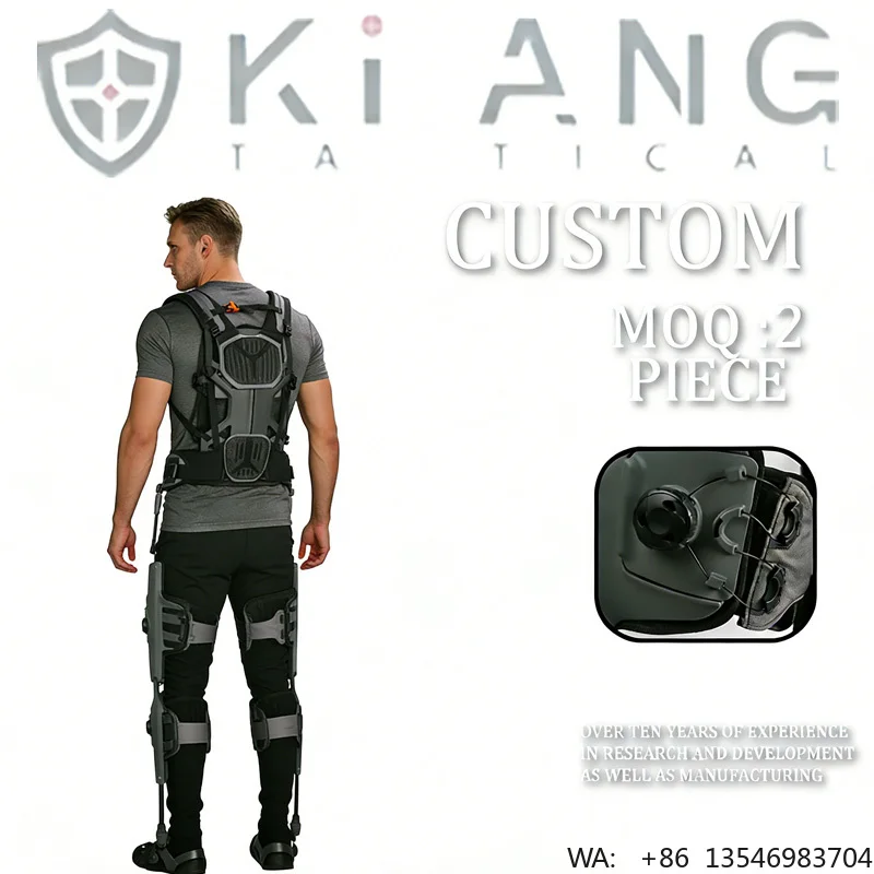 Construction Lightweight Assistive Safety Strength Multiplier Bending Assistance Passive Load Bearing Exoskeleton for  Men