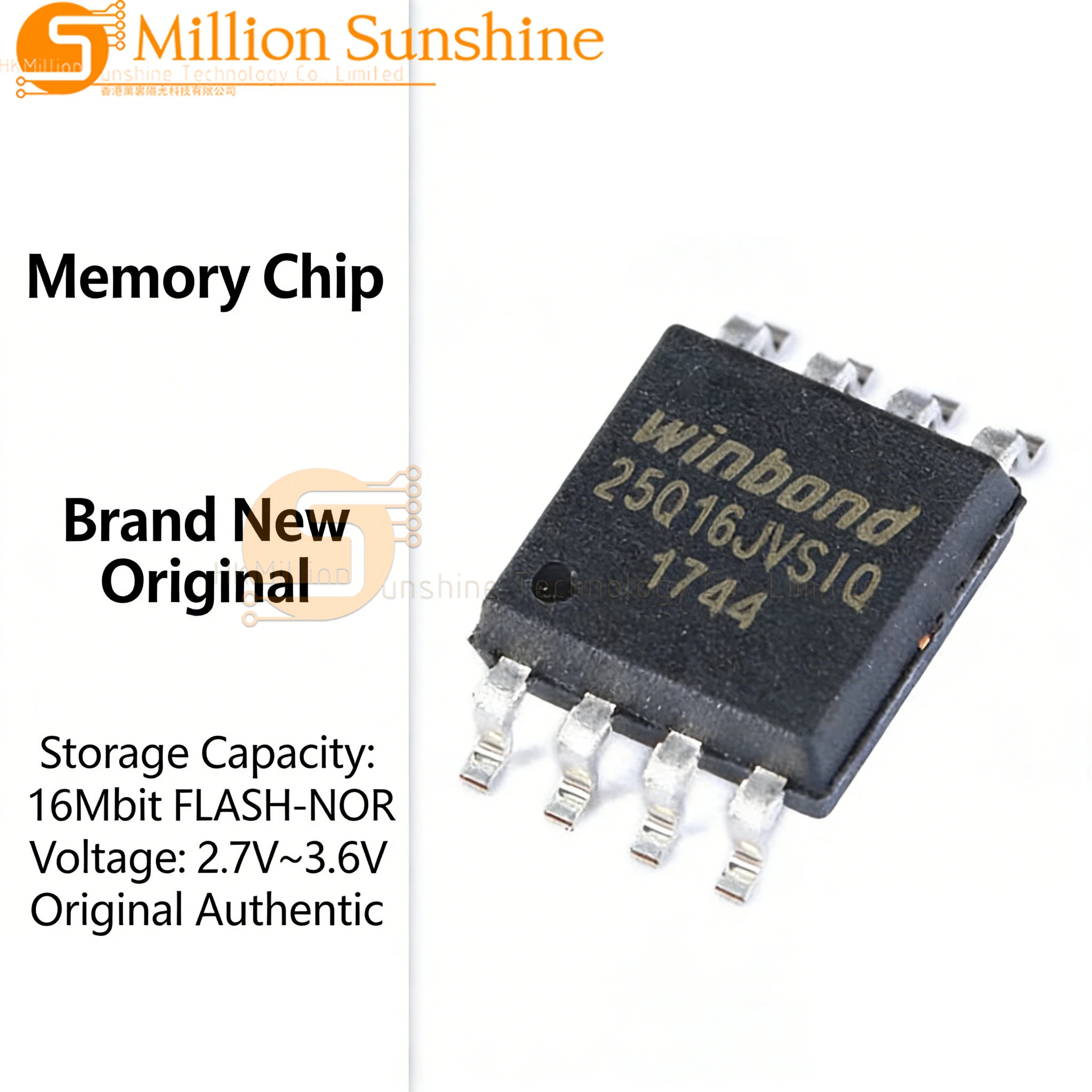 1pcs/5pcs W25Q16JWXHIQ W25Q16JWSSIQ W25Q16JVSSIQ W25Q16JVSNIQ W25Q16 16Mbit SPI NOR Flash Memory Chip USON8 SOIC8 WSON8