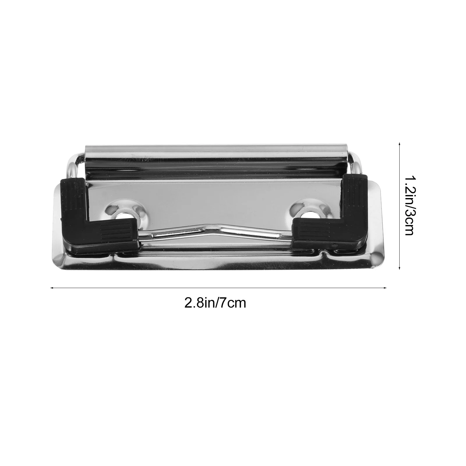 폴더 클립 파일 클립, 금속 클립보드, 사무실 문구 클램프, 부목 서류 가방, 장착 가능 다리미, 15 개