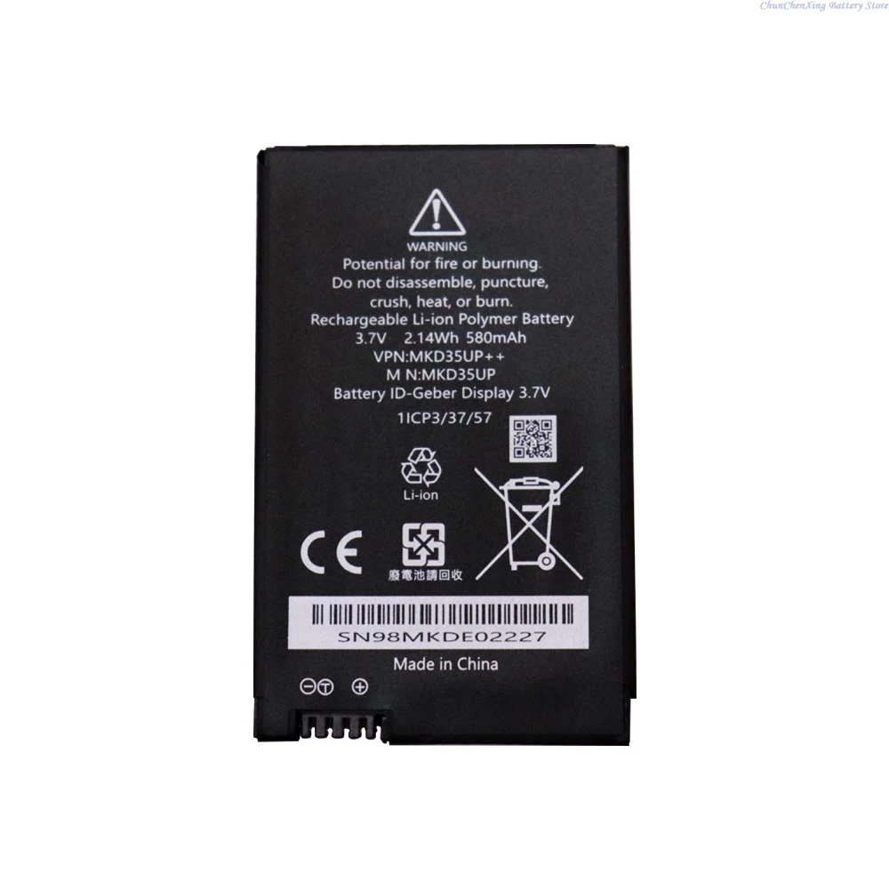 ALLCCX 3.7V 580mAh Battery MKD35UP For BMW 5/6/7 Series GT X3 X4 X5 X6 730 530L Car Key Battery