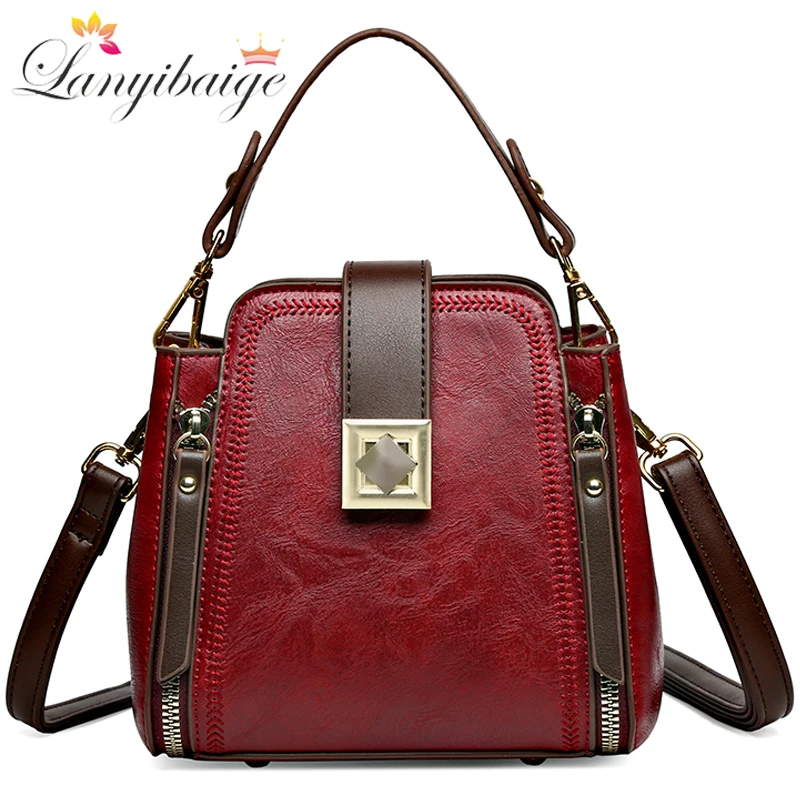 New 2023 High-end Leather Tote Large Capacity Women Bags Luxury Designer Bag Ladies Brand Shoulder Messenger Bolsas Feminina Sac