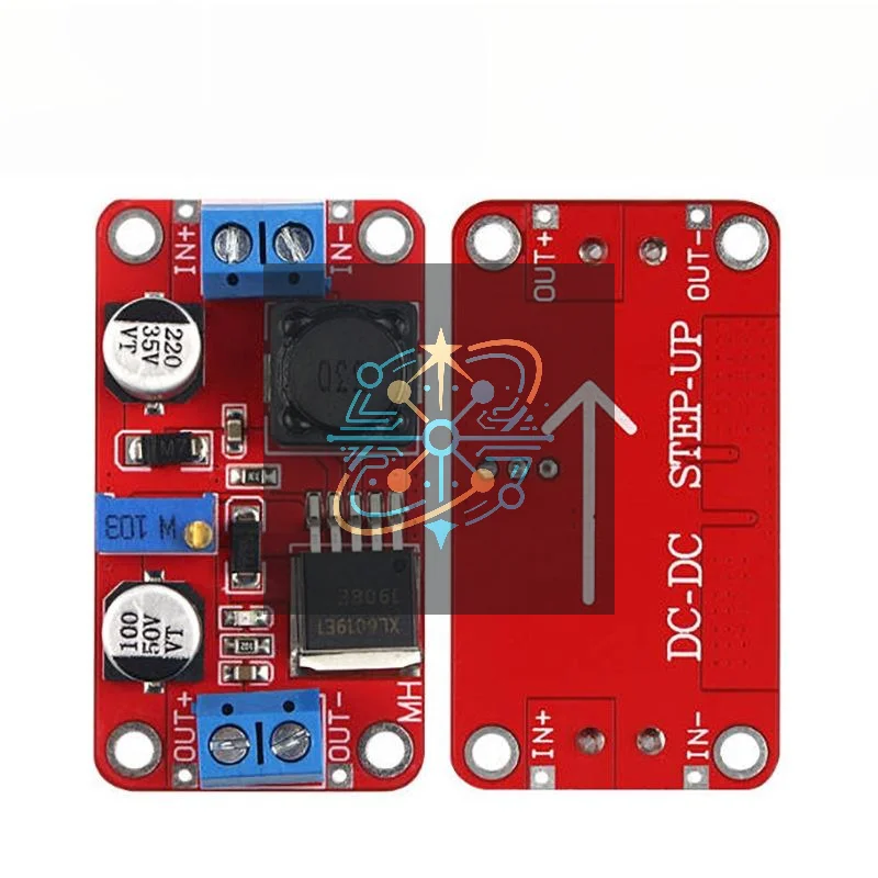 1/3Pcs XL6019 DC-DC Step Up Boost Power Module 5A High Current Adjustable Voltage Regulator Board For DIY Electronic Circuit