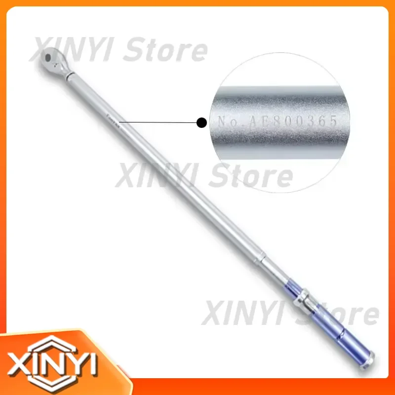 for 3/4 Inch 800Nm Industrial Grade Ratchet Head Non Slip Torque Wrench Alloy Spanner for Car Truck Repair Maintenance Metric