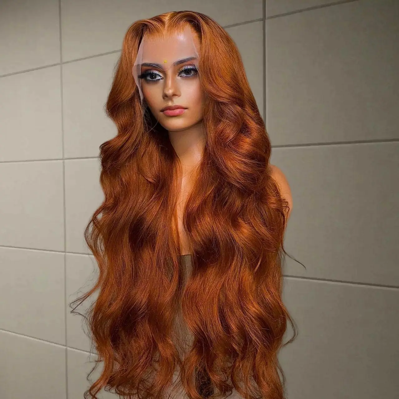 

Оранжевый Рыжий Парик Фронта Шнурка Человеческих Волос Объемная Волна 13x6 HD Парик Фронта Шнурка Цветной Бразильский Парик Волос 13x4 Прозрачный Парик Шнурка