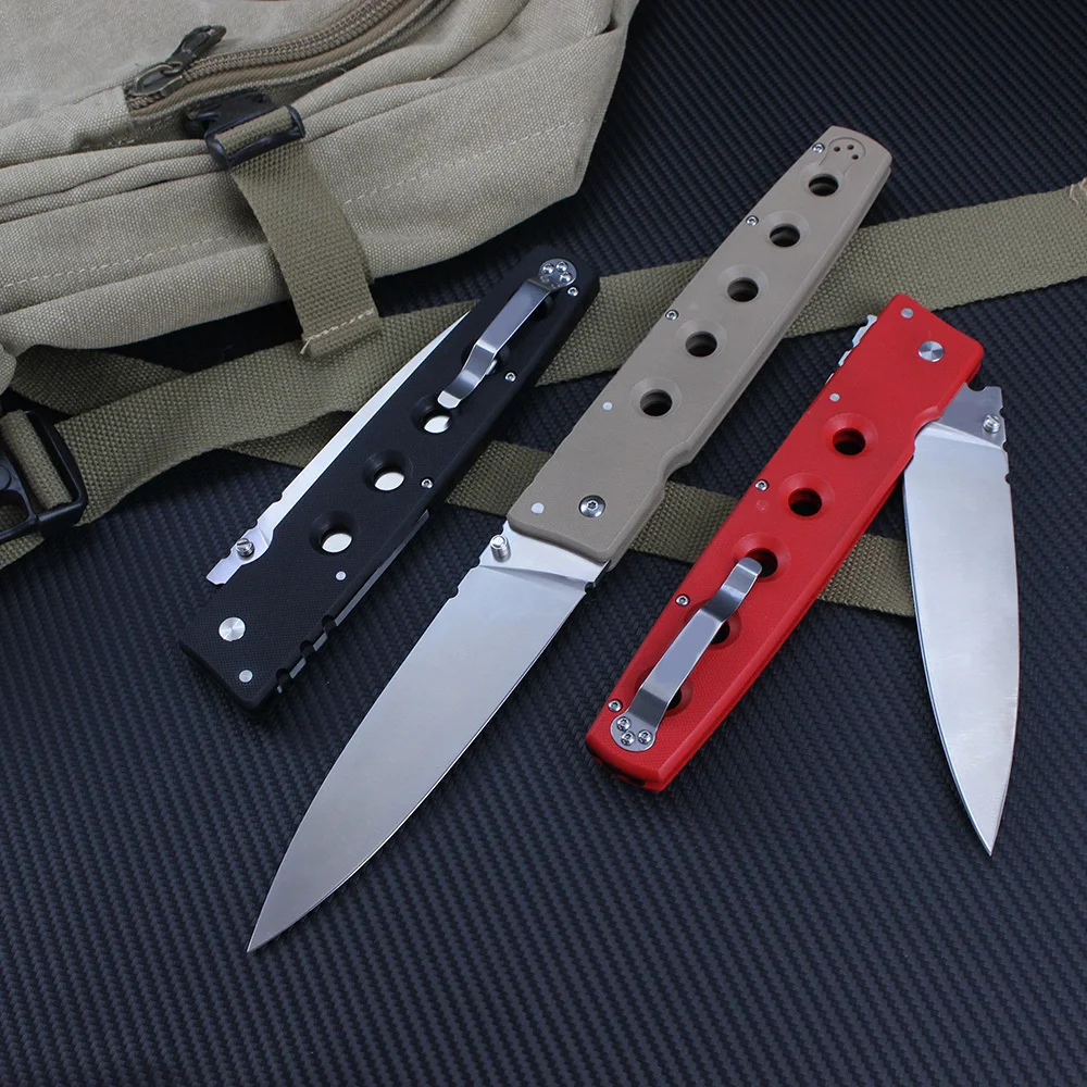 Cold New Large Folding Knife 2024 High Hardness S35VN Steel Military Tactical Hunting Survival Multipurpose Pocket knives EDC