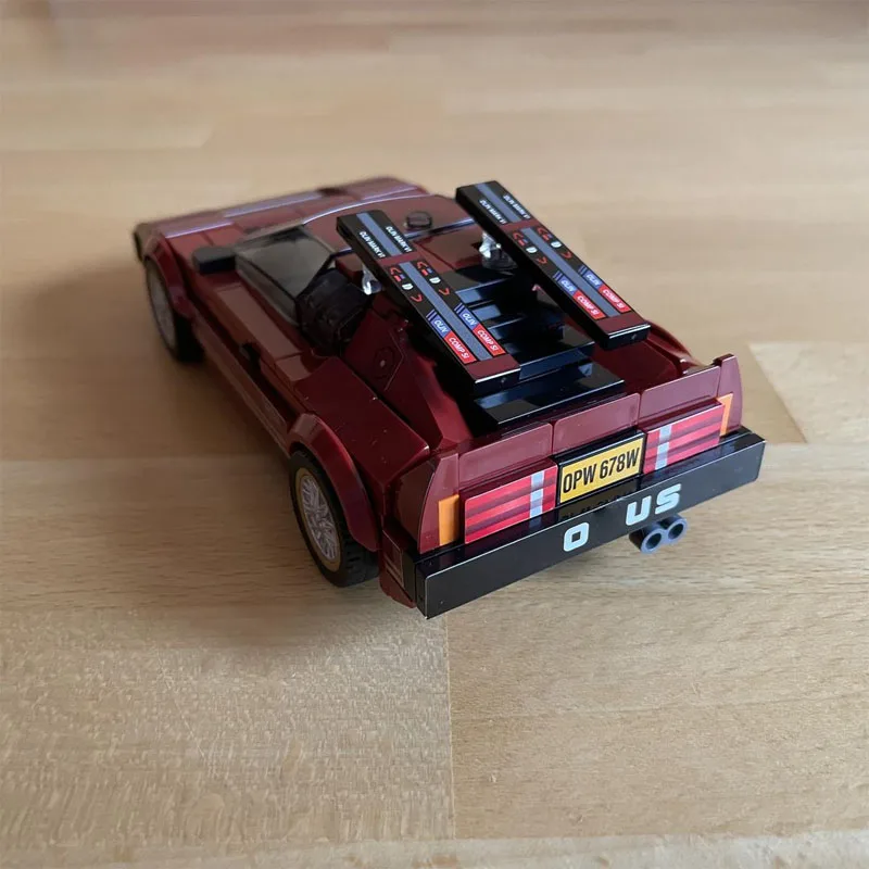 MOC-202694 Nieuw iconisch lotus sportwagen bouwsteenmodel, 299-onderdelen, bouwsteenspeelgoed voor verjaardag voor jongens en kinderen