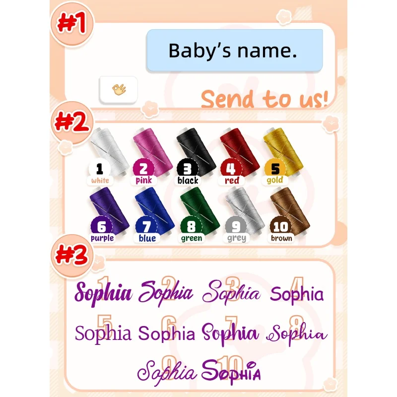 Couverture tricotée avec nom personnalisé, bonnet en coton biologique, coffret cadeau pour nouveau-né, cadeaux de réception-cadeau pour bébé, automne 2025