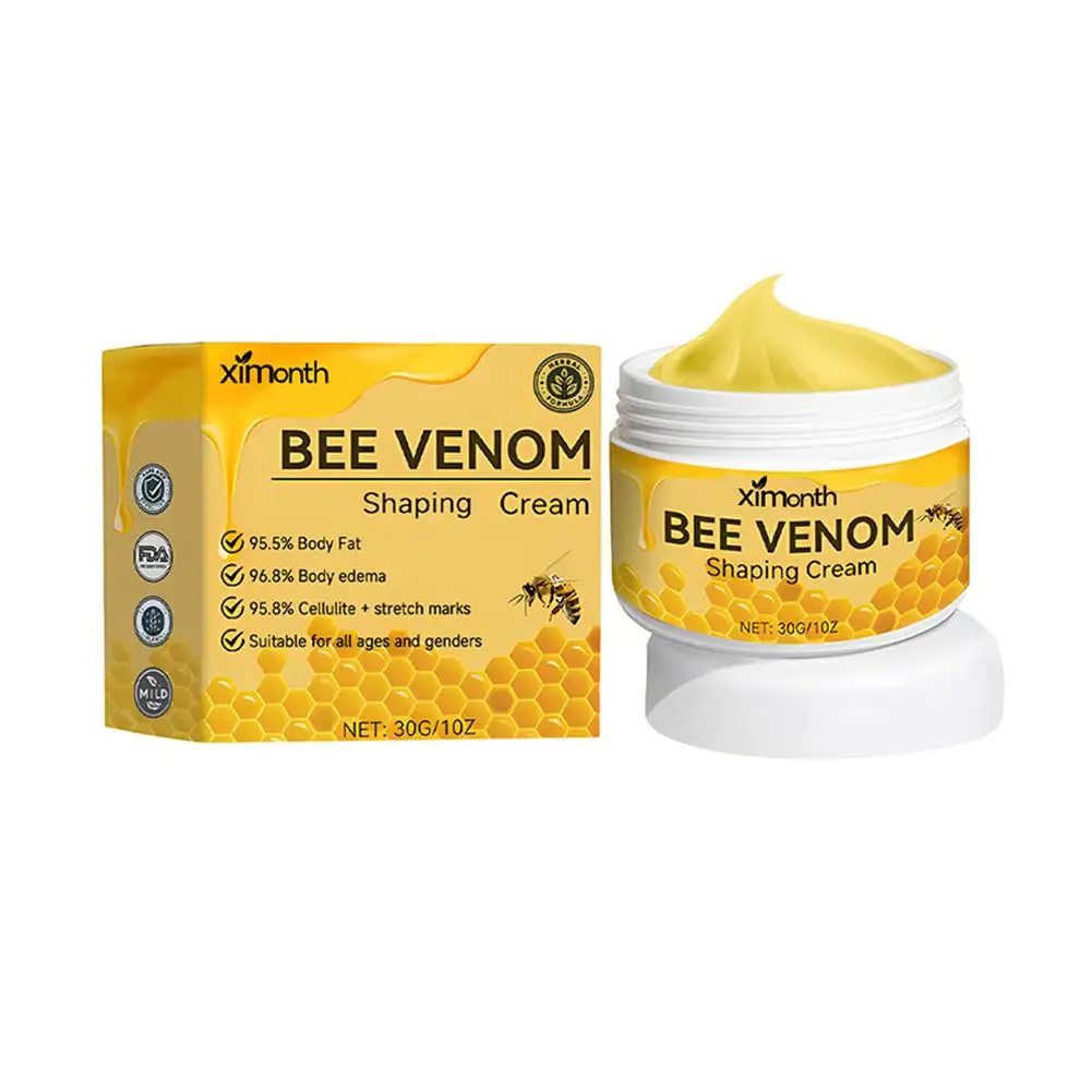 Creme De Perda De Peso De Bee Essence, Emagrecimento Queima De Barriga, Escultura De Gordura, Refirmamento De Shaping, Loção Levantadora, Corpo Abdominal, Novo, G3E7