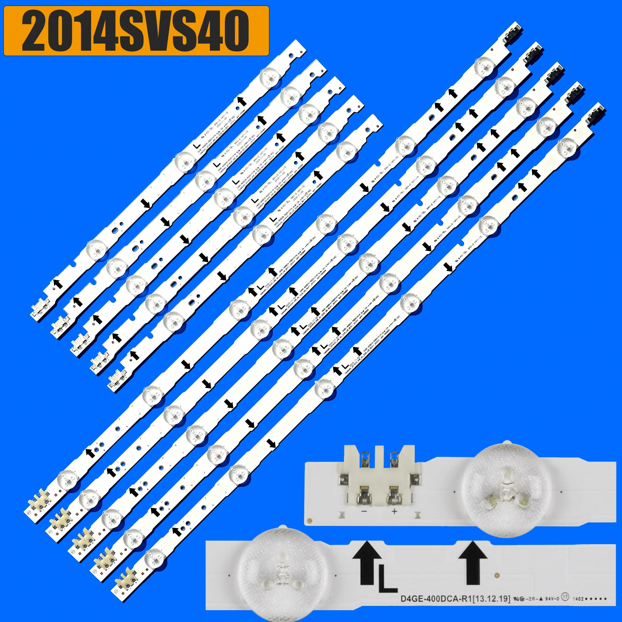 

LED Backlight strip For UЕ40Н5000АS UЕ40Н5020АK UЕ40Н5035АK UЕ40Н6410АS UЕ40Н5510SS UЕ40Н5515АK UЕ40Н5570АS UЕ40Н6200АY