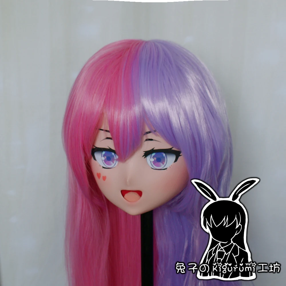 (RB680)Quality Handmade Female/Girl Resin Japanese Anime Cartoon Character Cosplay Megu Kigurumi Mask