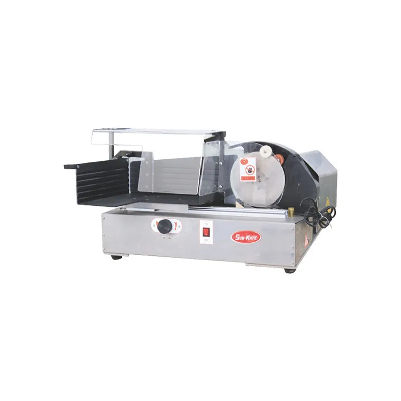 220V Manual Thickness Adjustment 0-35MM Commercial Bread Cutting Machine Small Toaster Slicer Square Slicer