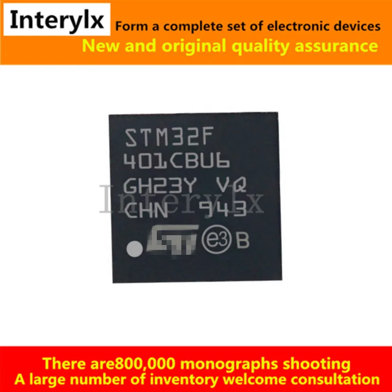 5Pcs/Lot STM32F401CBU6 STM32F401CBU STM32F401CB STM32F401C STM32F401 IC MCU 32BIT 128KB FLSH 48UFQFPN